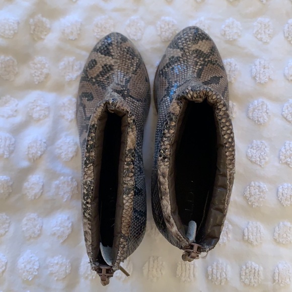 Faux Snake Skin Boots - Picture 2 of 6